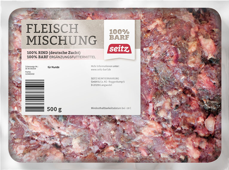 TK Fleischmischung gewolft vom Rind (100% deutsche Zucht)